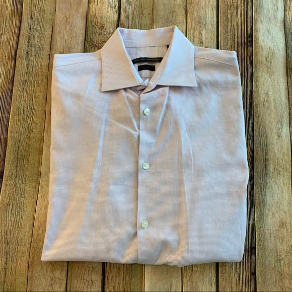 John Varvatos men’s long sleeve button down dress shirt | size 15.5 neck 32/33 - Picture 9 of 11